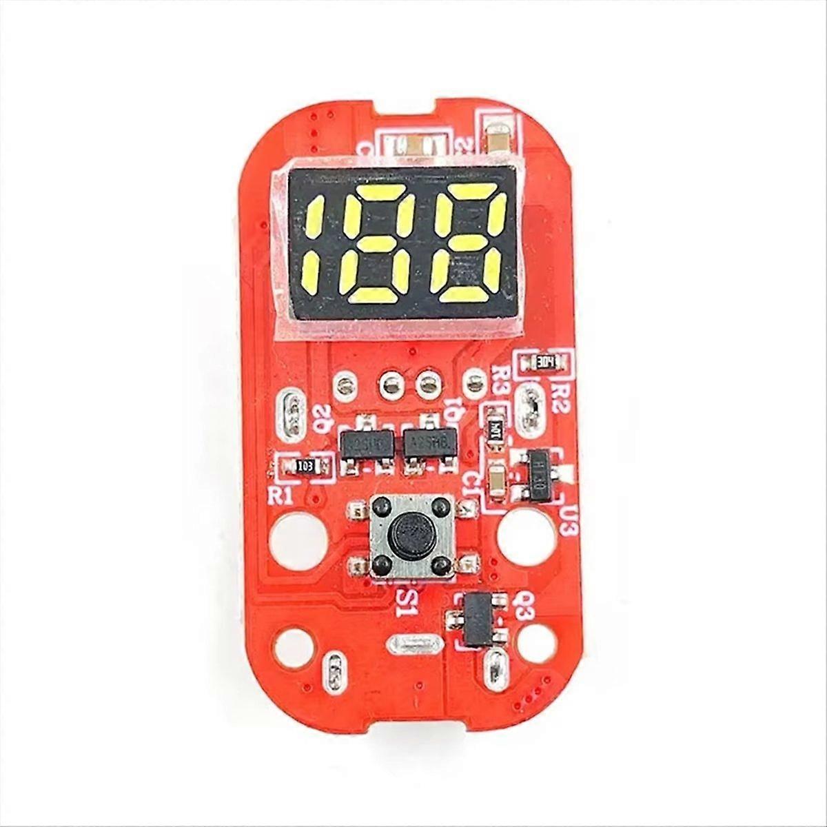 0-100 Power Display PCB Driver Plate for Flashlight Fishing Light