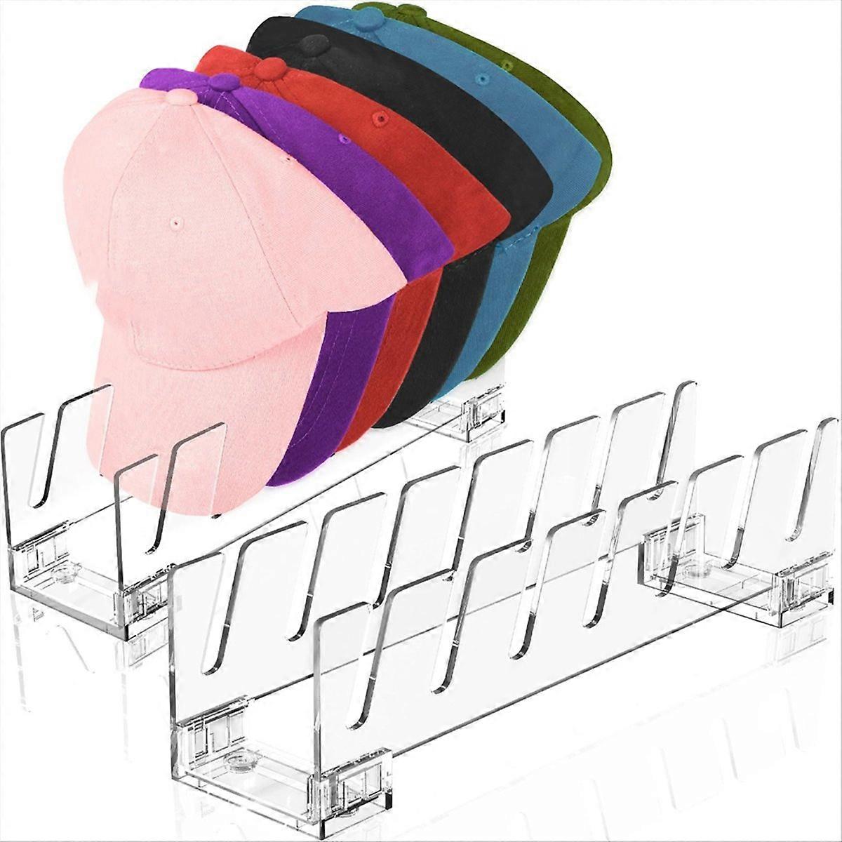 Hat Stand Organizer 2 Set up to 14 Baseball Caps