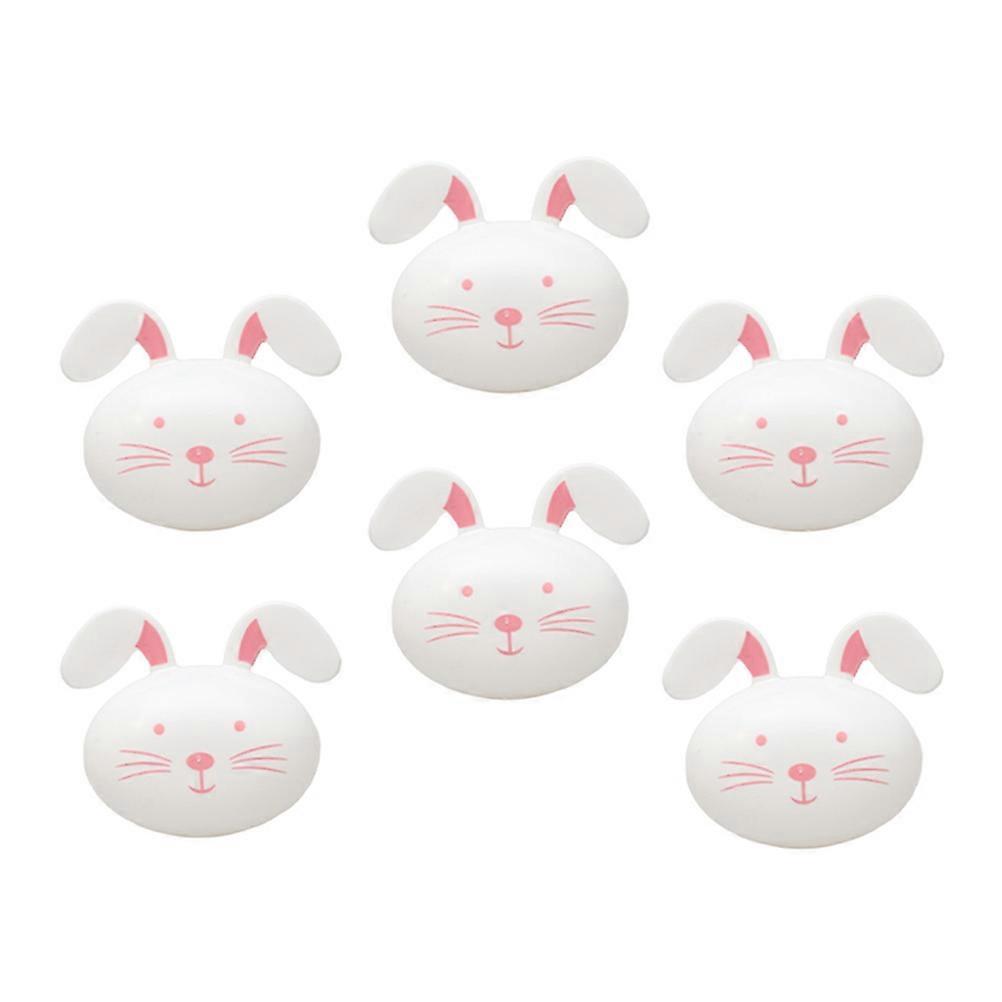 Openable Easter Egg Bunny Modeling Party Game Raffle Balls 6Pcs Set