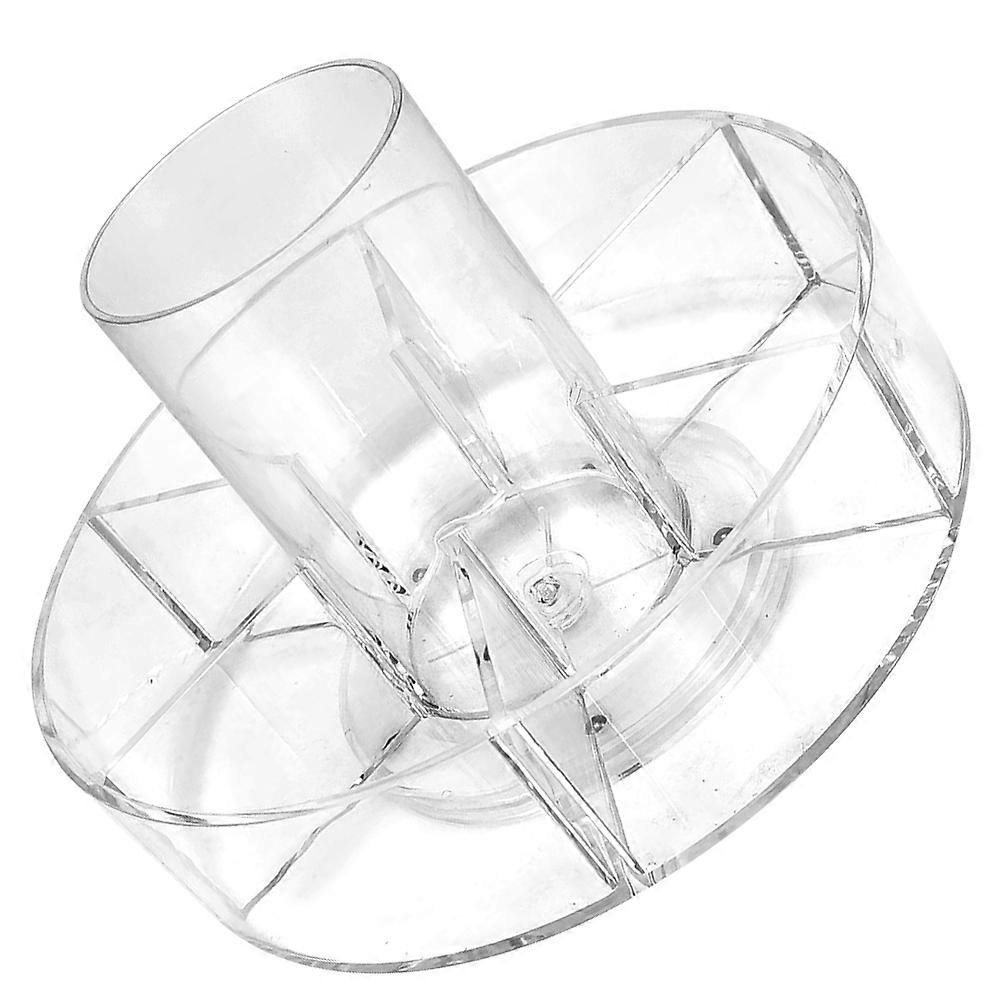 Multi-Functional Turntable Organizer Transparent Rotating Spice Rack