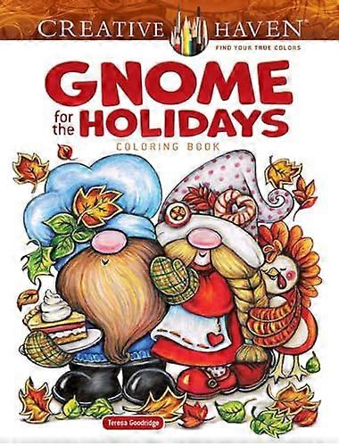 Gnome för semestern målarbok (Creative Haven)