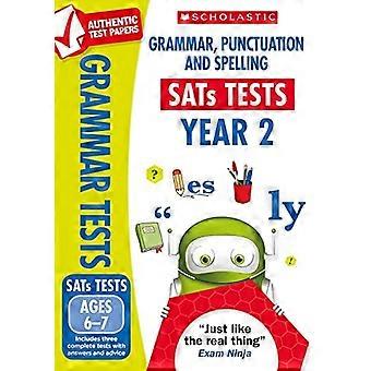 Grammatik, interpunktion och stavning Test - år 2 (läroplanen SATs tester)
