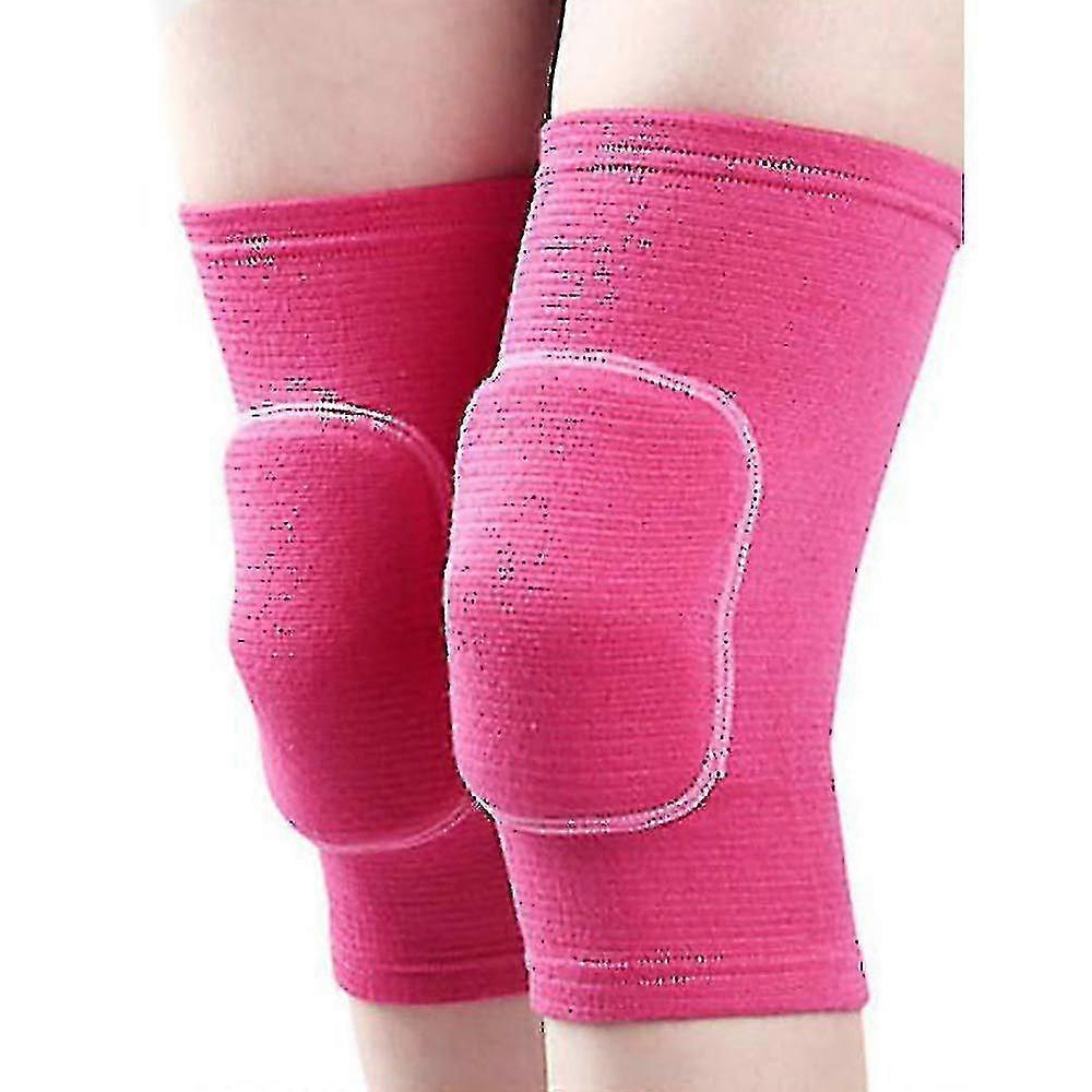 1 Pair Non-slip Soft Knee Pads For Dance Kid_f