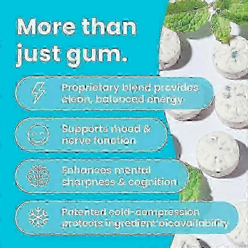 2026 Mint-flavored Neuro Energy Caffeine  90 tablets