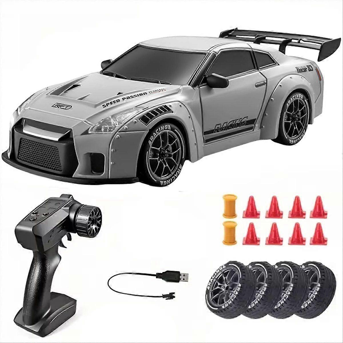 RC Drift Car 1:24 Scale Remote Control Car with LED Light A