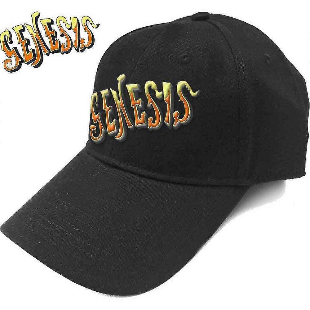 Genesis Orange Classic Band Logo Strapback
