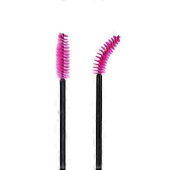 Kit de maquillage jetable pour cils et sourcils : brosses à mascara, applicateurs et brosses pour extensions de cils (Ro