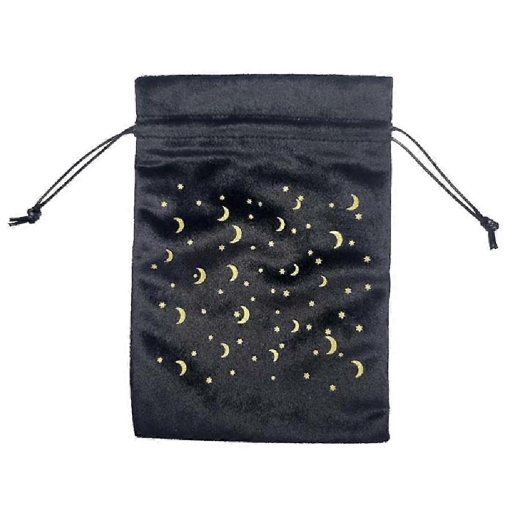 Tarot Reading Mat with Protective Flannel Surface and Storage Bag for Divination