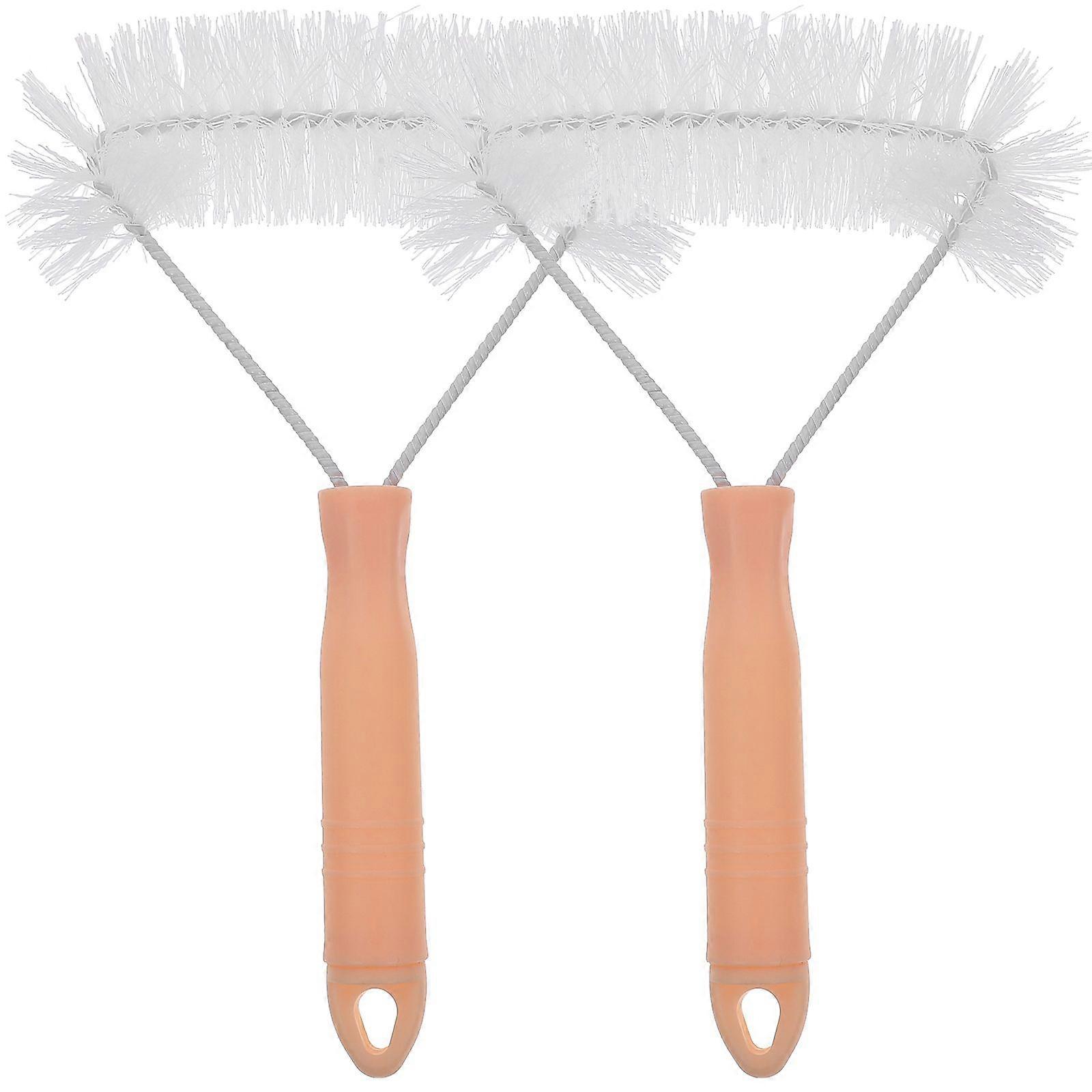 2pcs Multi-functional Window Screen Brush Window Screen Cleaning Brush for Home