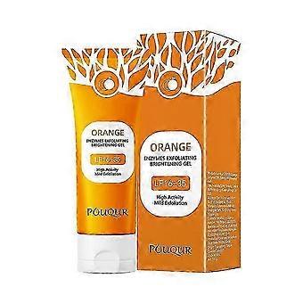 100 g exfoliërende en verhelderende gel met sinaasappelenzymen - milde formule met hoge activiteit voor een gladde, stralende huid, geschikt voor alle huidtypen, inclusief de gevoelige huid