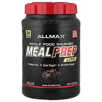 ALLMAX, Meal Prep™ Lite, Double Chocolate Fudge, 2.32 lbs (1,054 g)