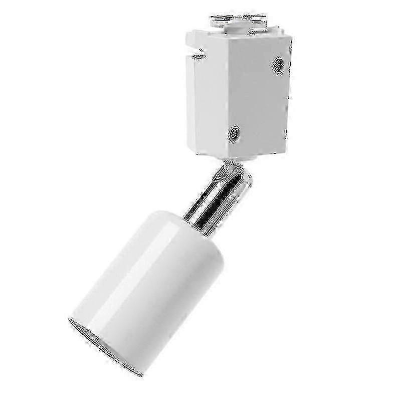 Adjustable E27 Track Light Holder, Minimalist Ceiling Rail Lamp