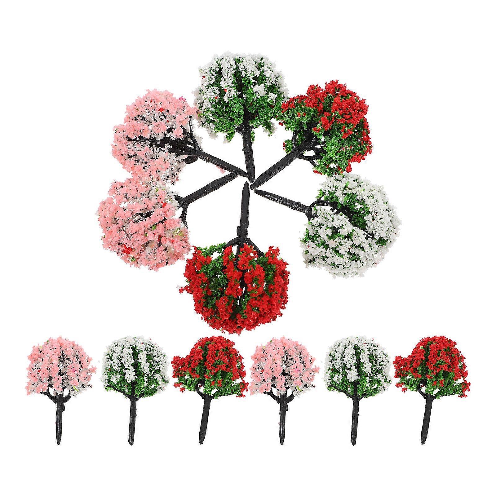 Model Tree Material Tree Models for Decoration 15Pcs Miniature Set
