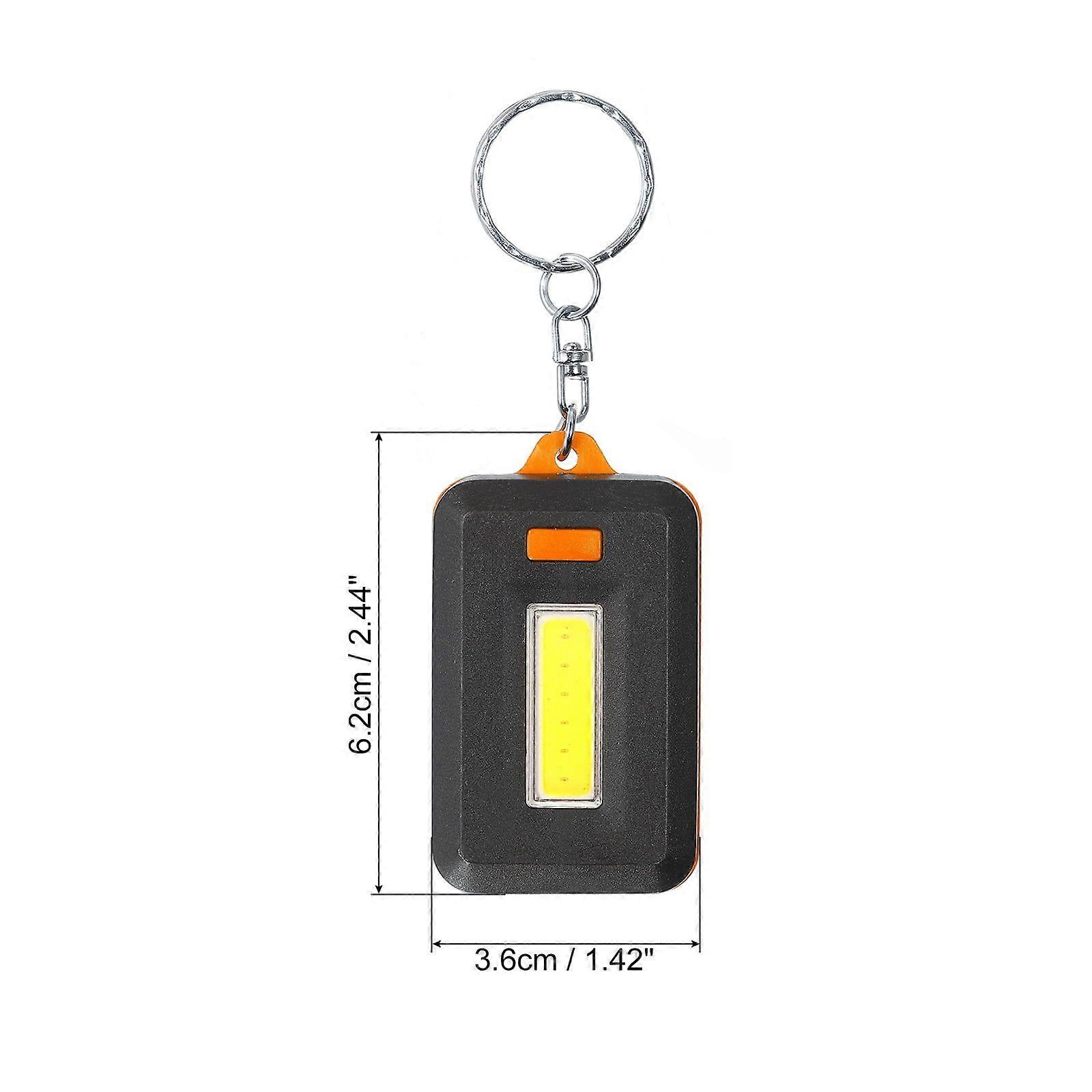 Keychain Flashlights (5-pack): Portable mini LED keychains, sturdy and durable,