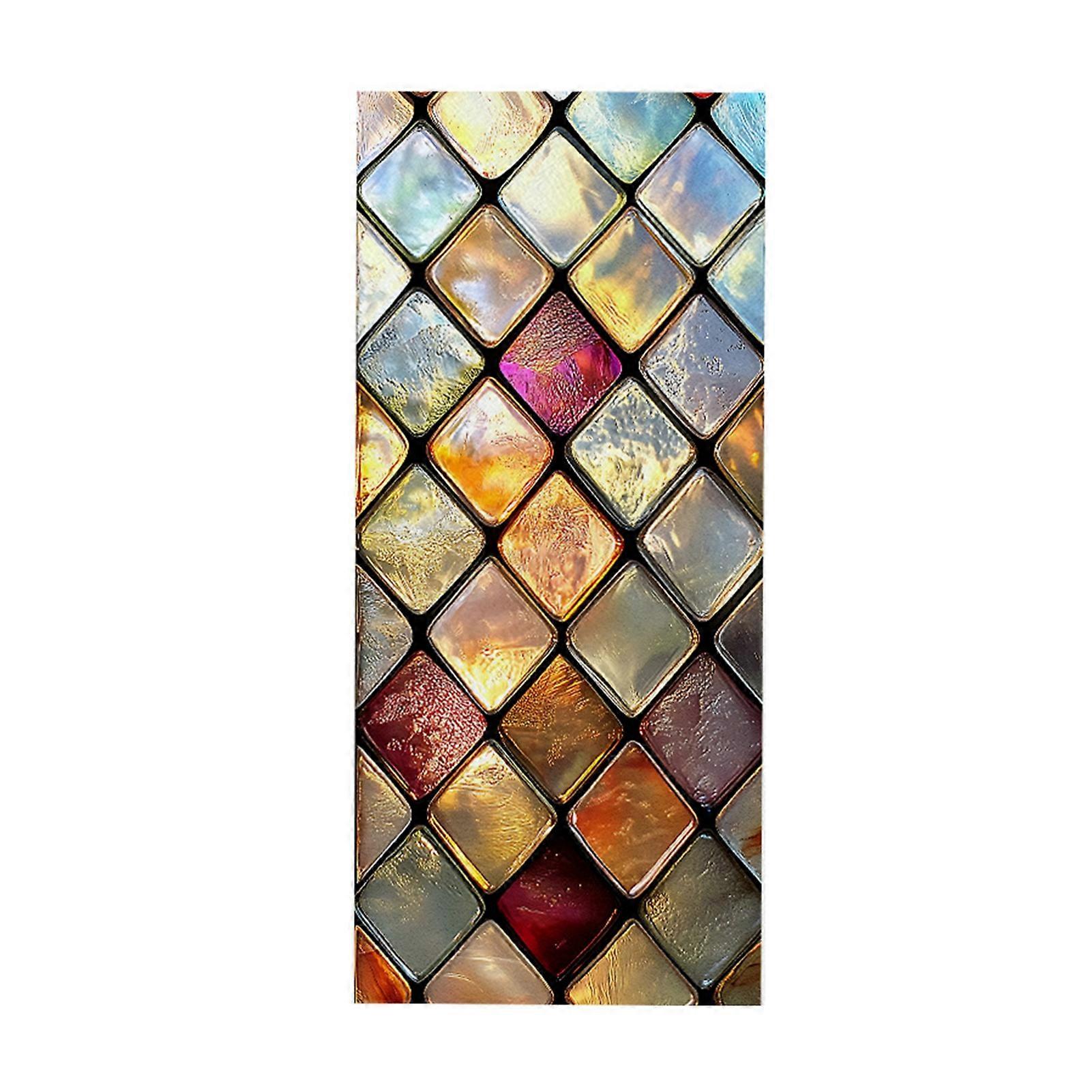 UV Blocking Waterproof Window Decal for Bathroom and Kitchen