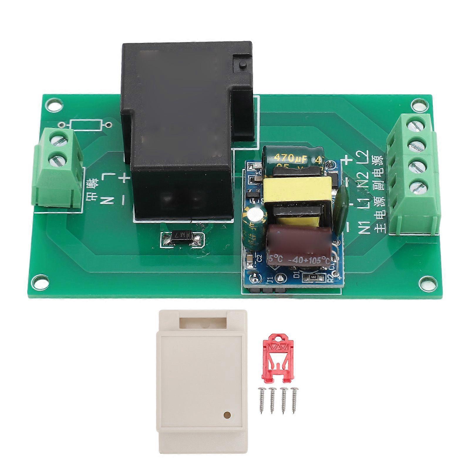 Automatic Switch Module 220V 30A Rated Output Stable High Accuracy Dual Power Switch Module for Control 220V with Case