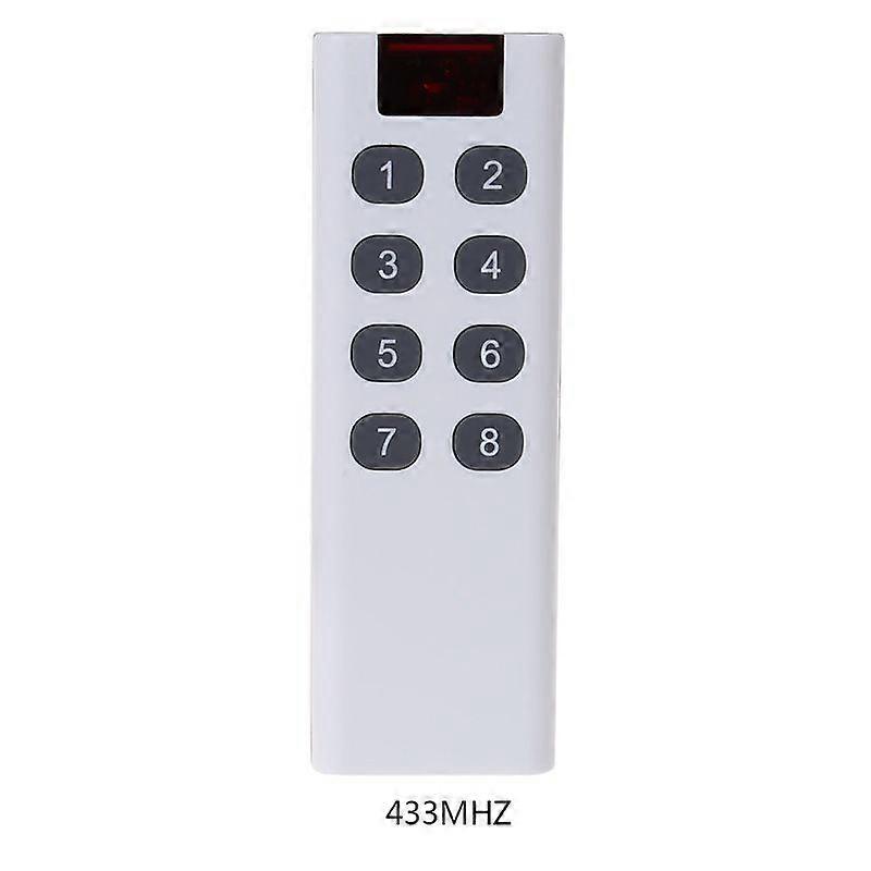 1pc Universal Wireless Learning Code Digital Remote Controller Transmitter 1/2/3/4/6/8/10 Channels Buttons Keypad AK-7010TX