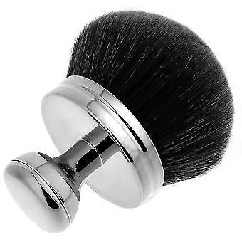 Extra Large Self Tanner Body Makeup Brush, Kabuki Brush with Soft Synthetic Bristles for Streak-Free Tanning, Foundation, Powder, Silver