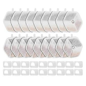Til Smartoo 152 oz / 4,5 L kattevandfontæne firedobbelt filtrering, B