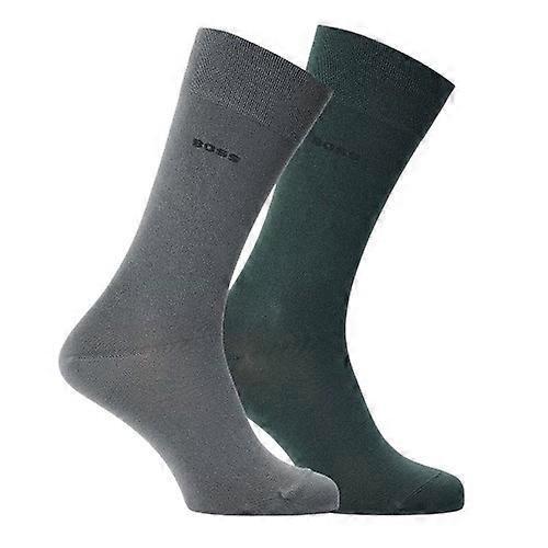 Boss Herr Bamboo Crew Strumpor (2-pack)
