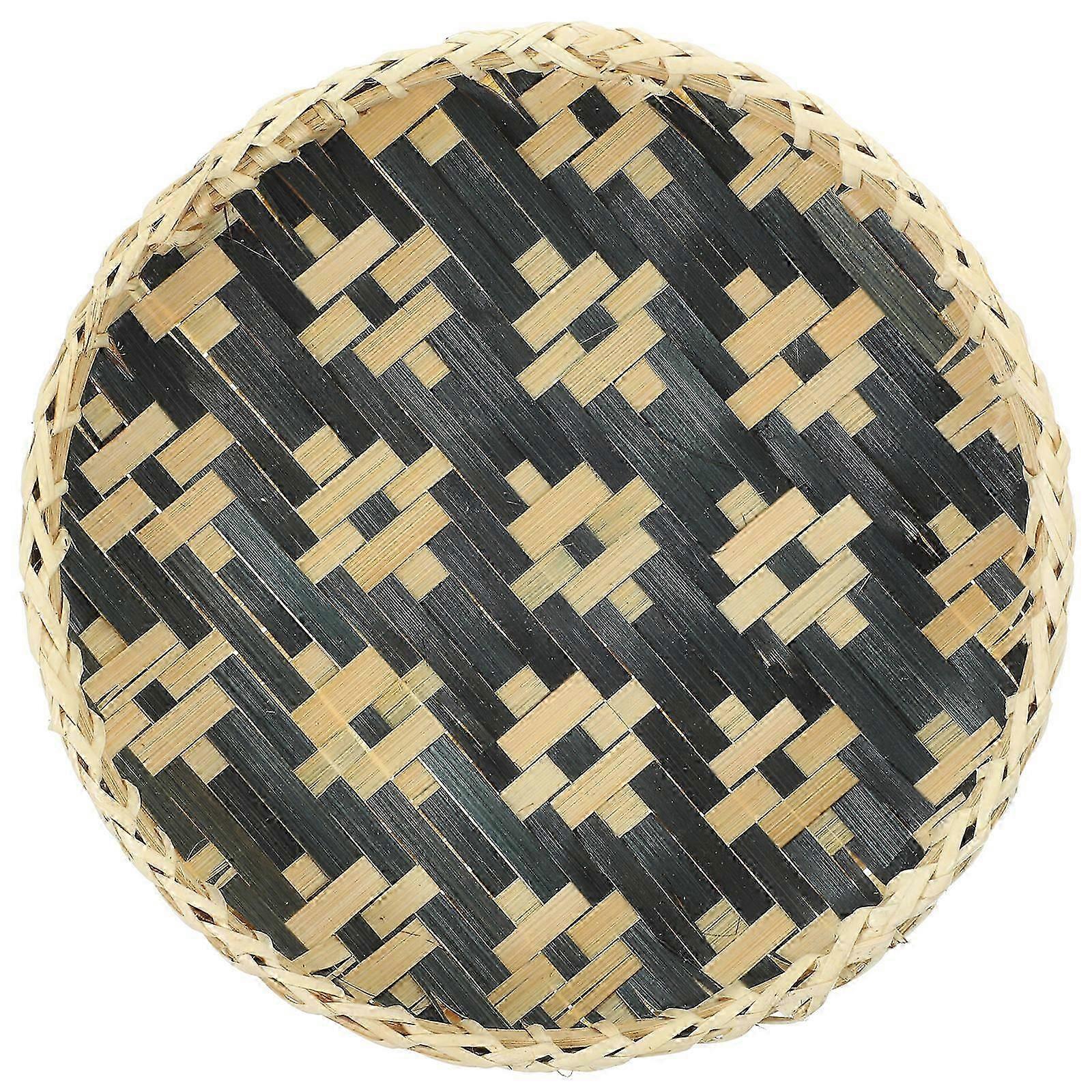 Round for Serving Woven Tray Small 1 Piece