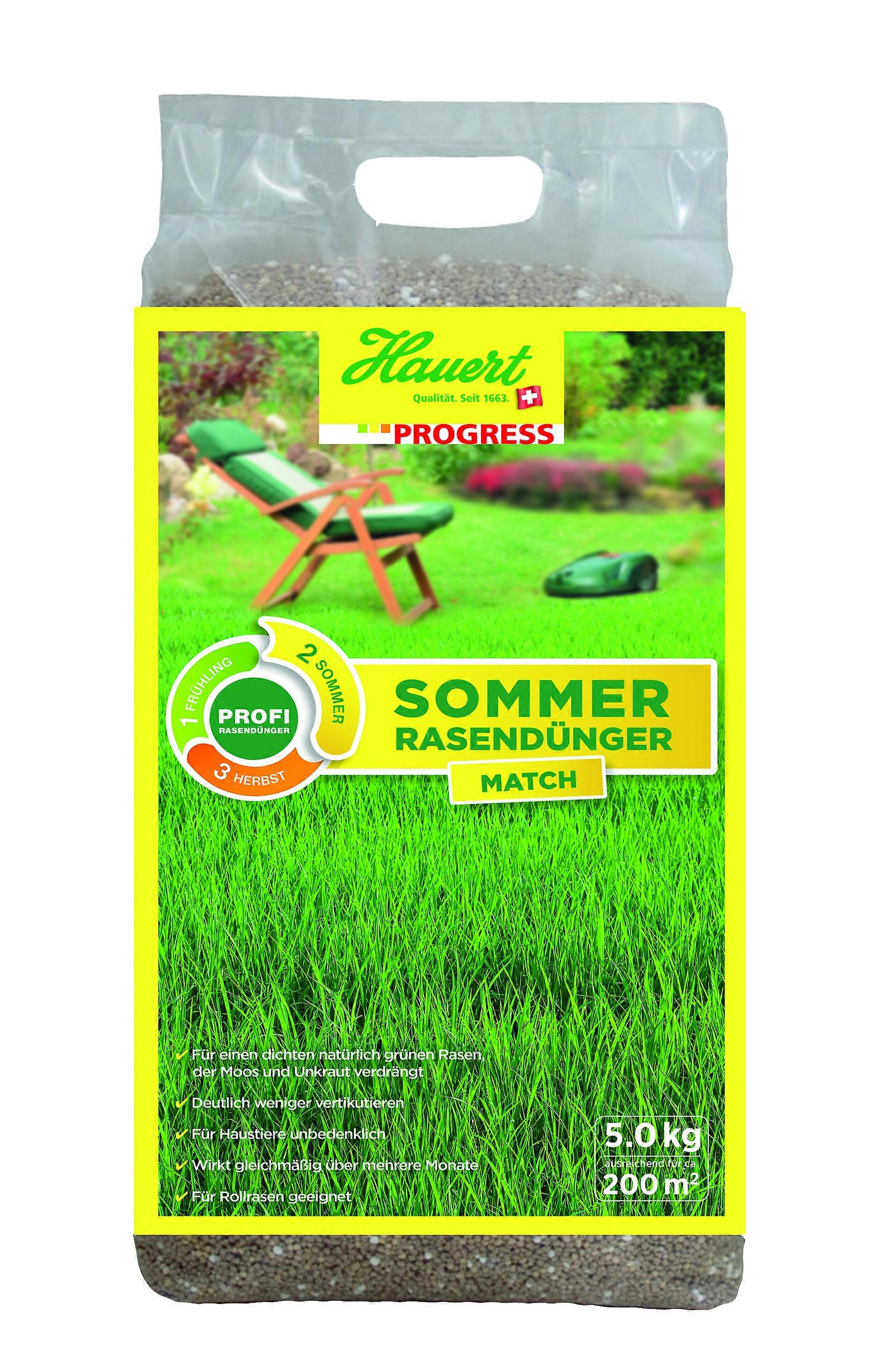 HAUERT Progress Sommer Rasendünger, 5 kg