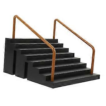 Skateboard Ramp Obstacle Set, Fast Assembly Design, Durable Outdoor Training Ramp for Backyard Practice