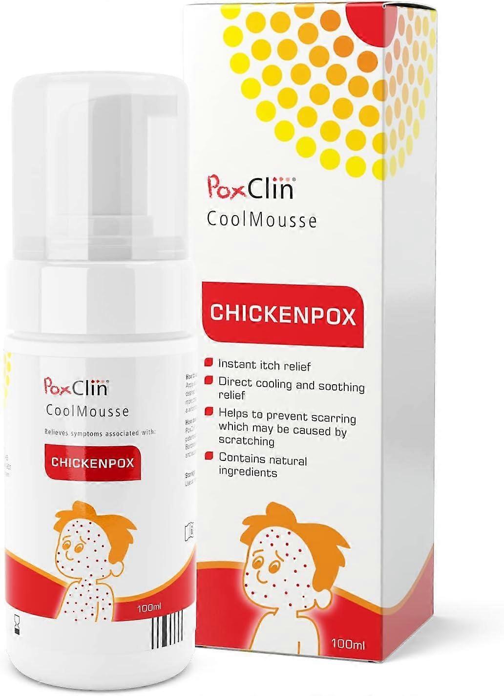 PoxClin Cool Mousse Chicken Pox - 100ml