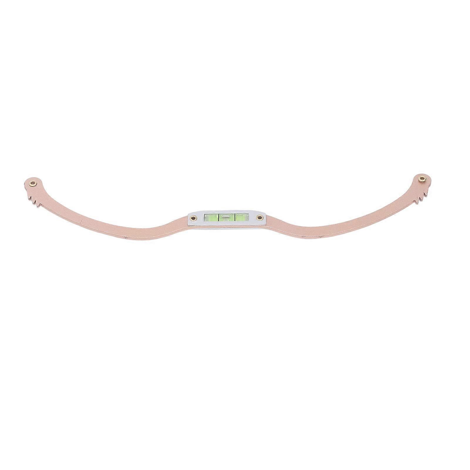Eyebrow Mapping Tool with Accurate Alignment and Replaceable Thread for Microblading, Durable Aluminum Frame