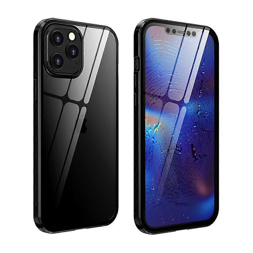 Case For iPhone 12 in Black Full Cover