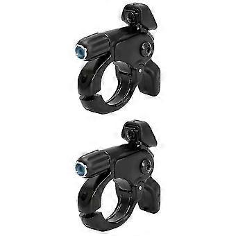 Bike Wire Lock Mountain Accessories Remote Control Switch Plastic Black  WG-26