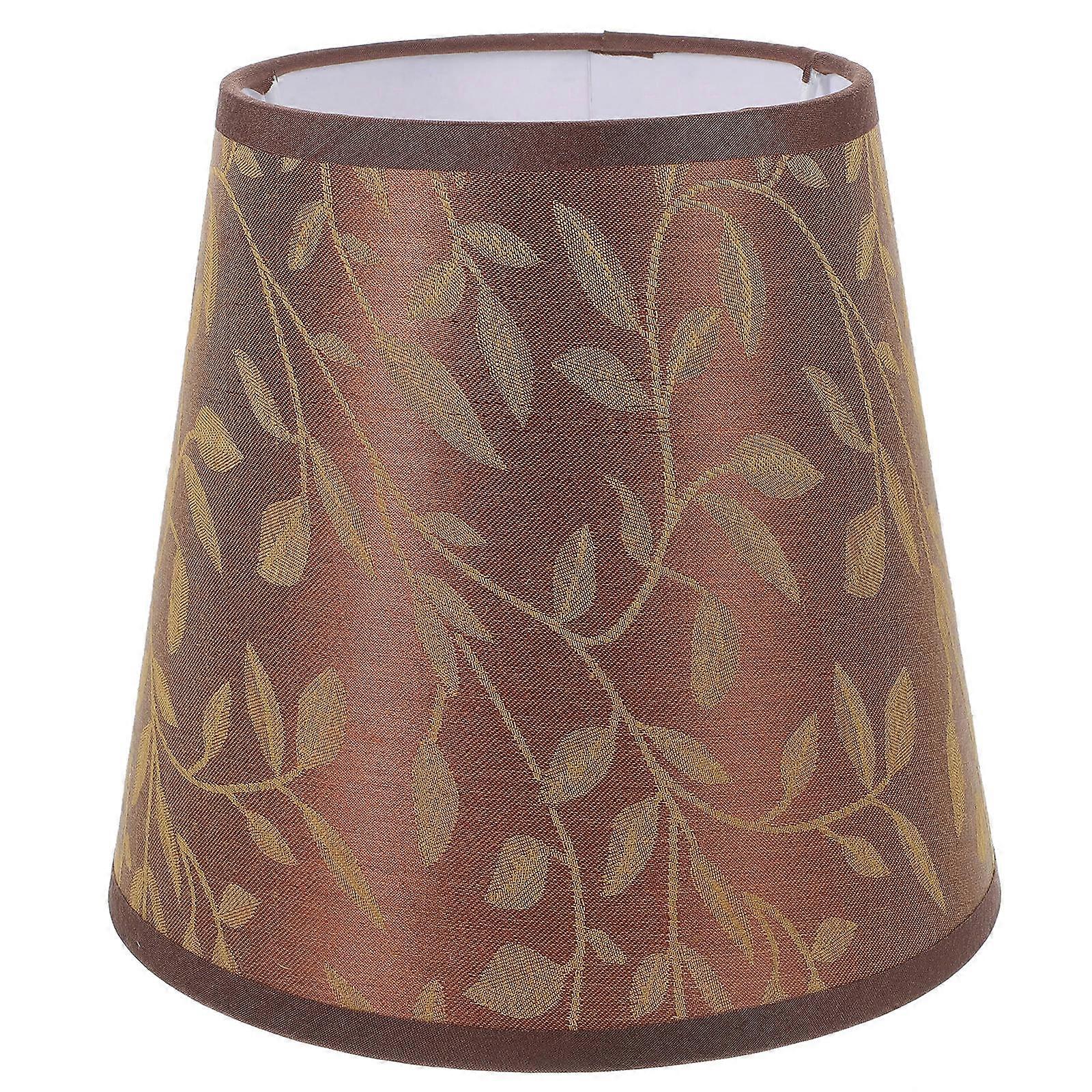 Small Lampshade E27 Light Socket Indoor Light Cover Vintage Pattern Lamp Shade