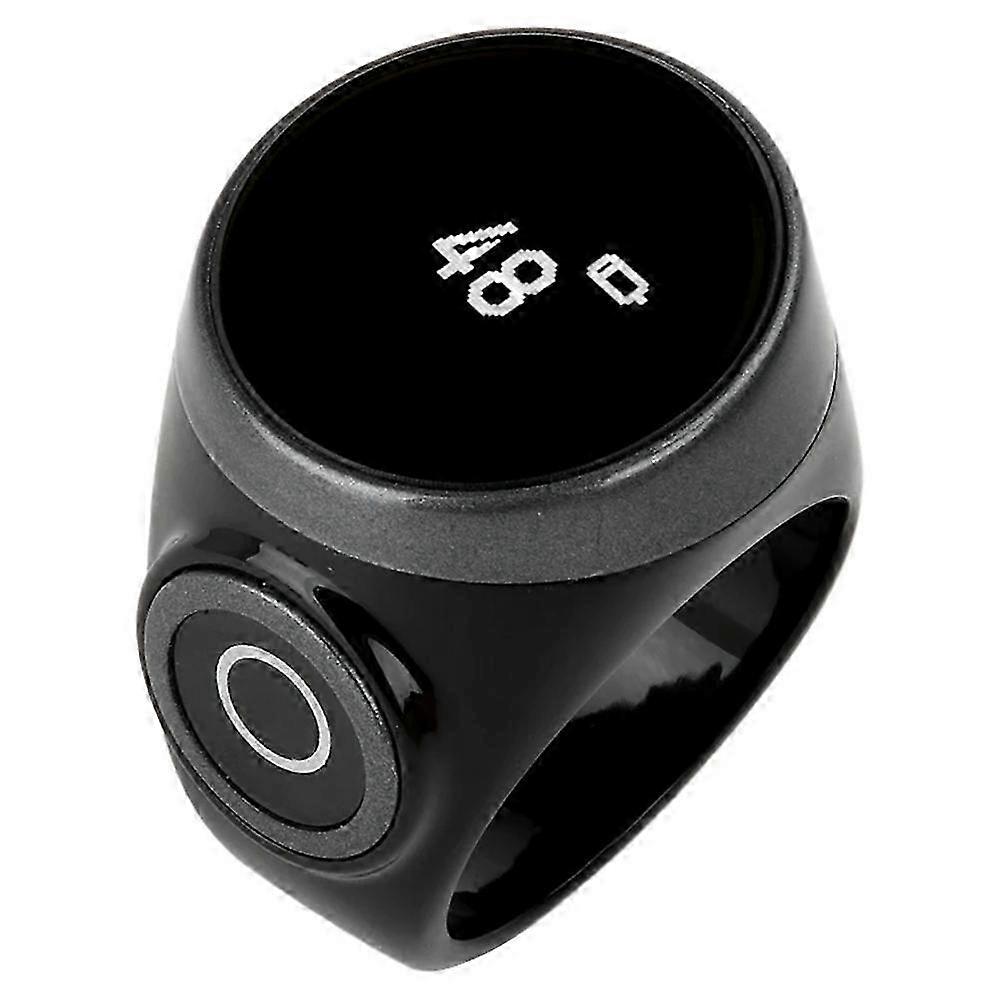 S9 Ring Type Touch Button Counter Digital OLED Screen Display Rechargeable Mini Clicker Finger Counter