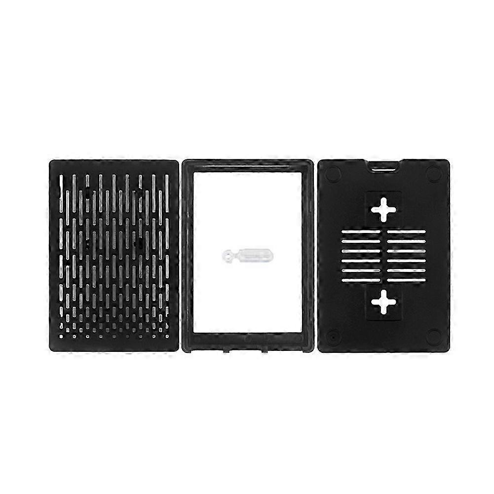 Case compatible with Raspberry Pi 5, compatible with Raspberry Pi 5 ABS Case Heatsink Cooler compatible with Raspberry Pi 5