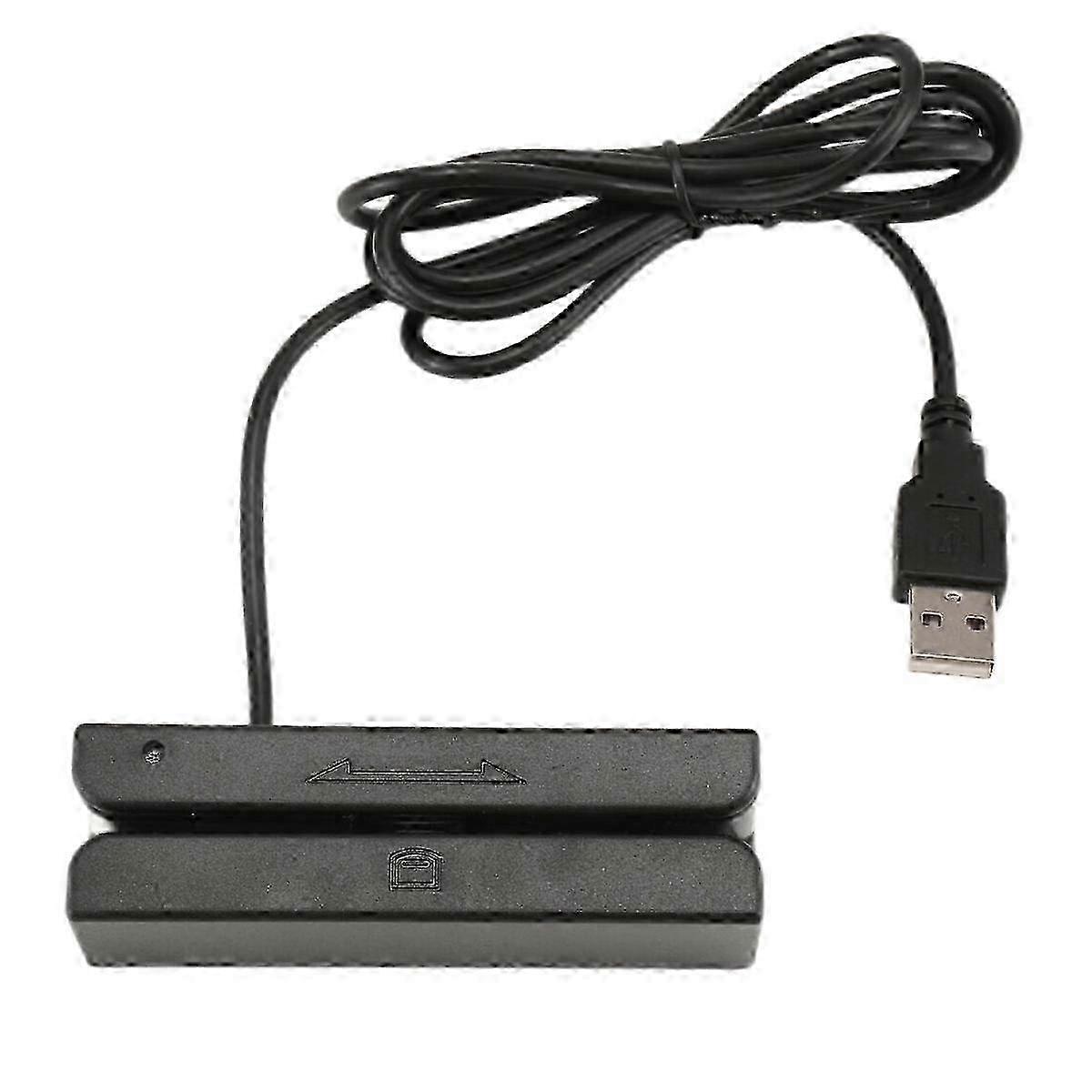 Magnetic Card Swipe Reader MSR90 USB Compatible with POS Systems