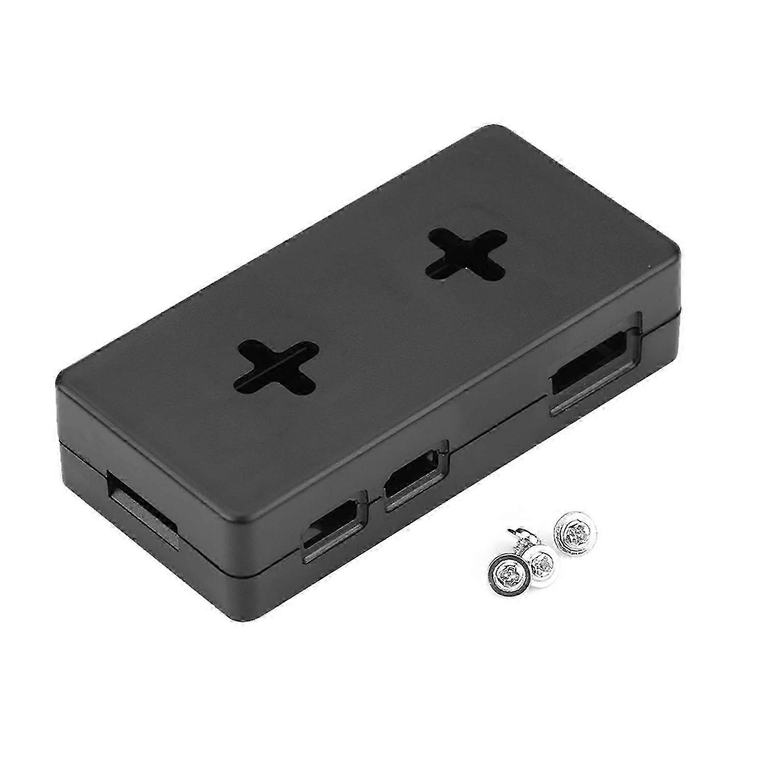 ABS Plastic Enclosure Protective Case Cover Shell compatible with Raspberry Pi Zero W / 1.3 (Black)