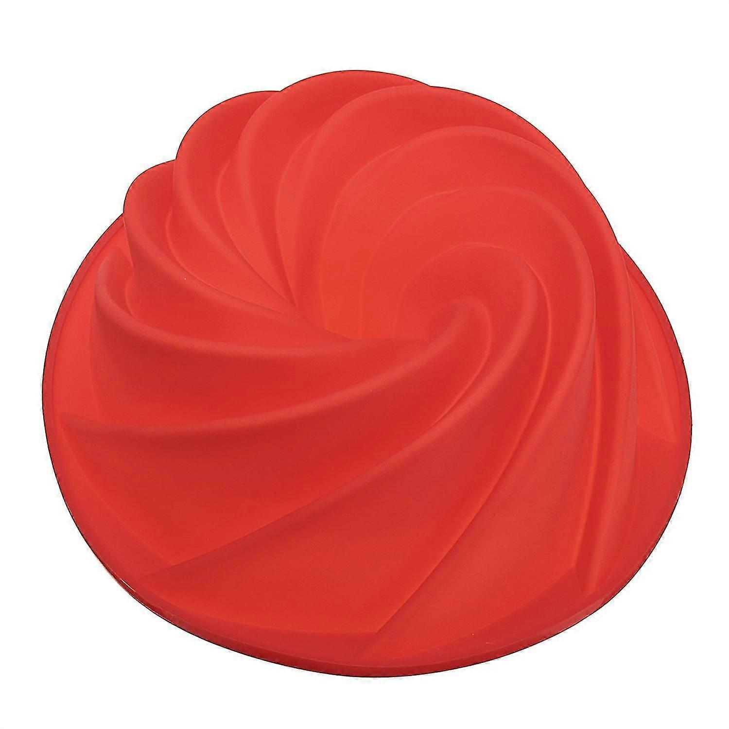 9 polegadas espiral forma assadeira multi-uso moda de silicone bakeware bakeware molde de cozimento gadget