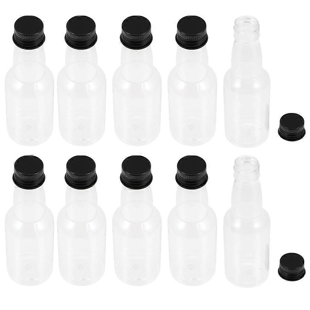 Portable Reusable Beverage Transparent 50Pcs Pack