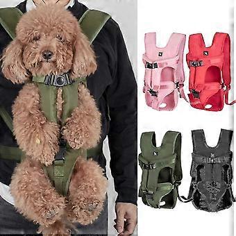 Adjustable Oxford Cloth Pet Carrier Multi-purpose Water-resistant Dog Backpack for Outdoors 26-27