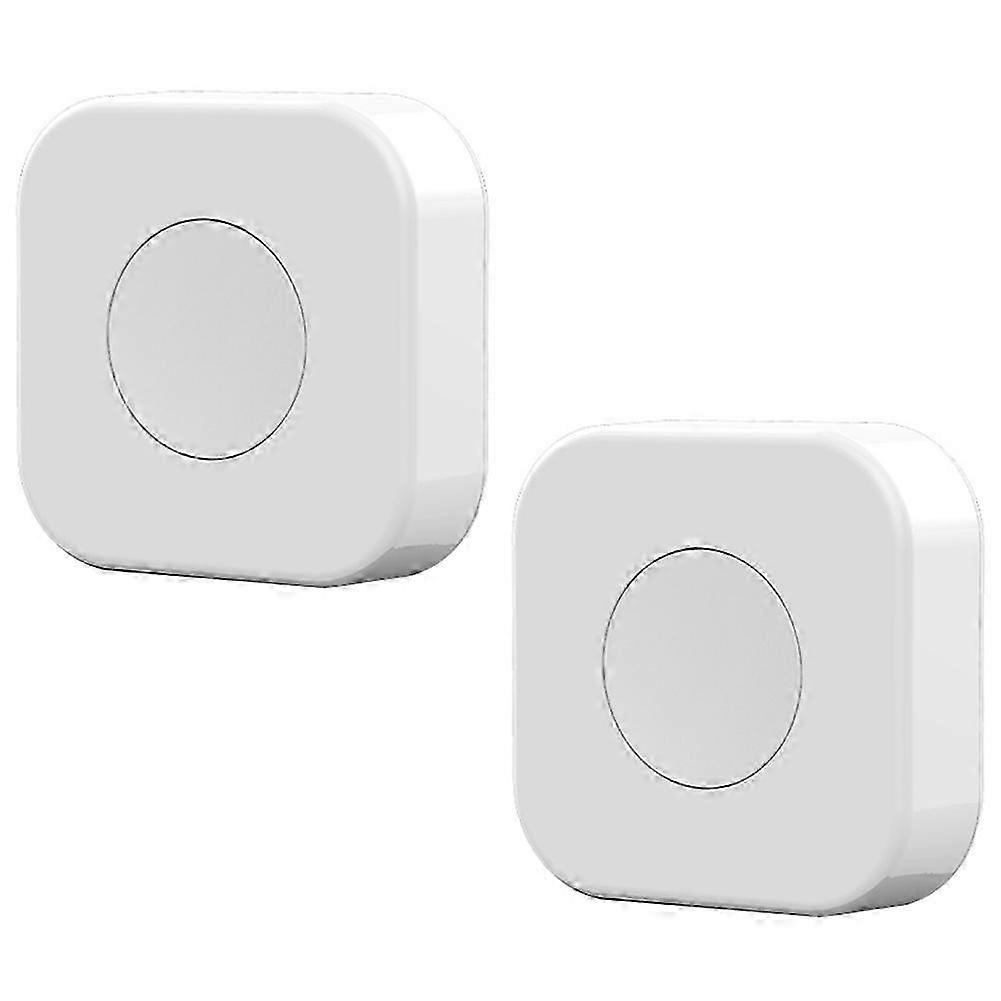 2 Tuya ZigBee Button Smart Home Scene Switch Multi-Scene Linkage Wireless Remote Control Intelligent with Zigbee Gateway