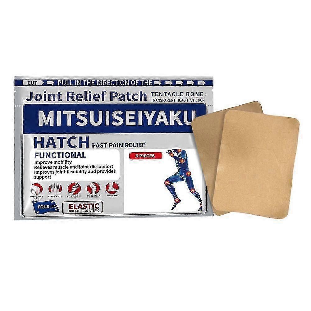 Joint Care Patch 6pcs Soothing Moisturizing Skin Friendly