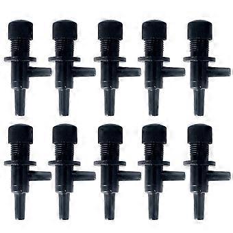 Oxygen Pump Accessories Aquarium Air Valve Three-Way Adjustable 10Pcs