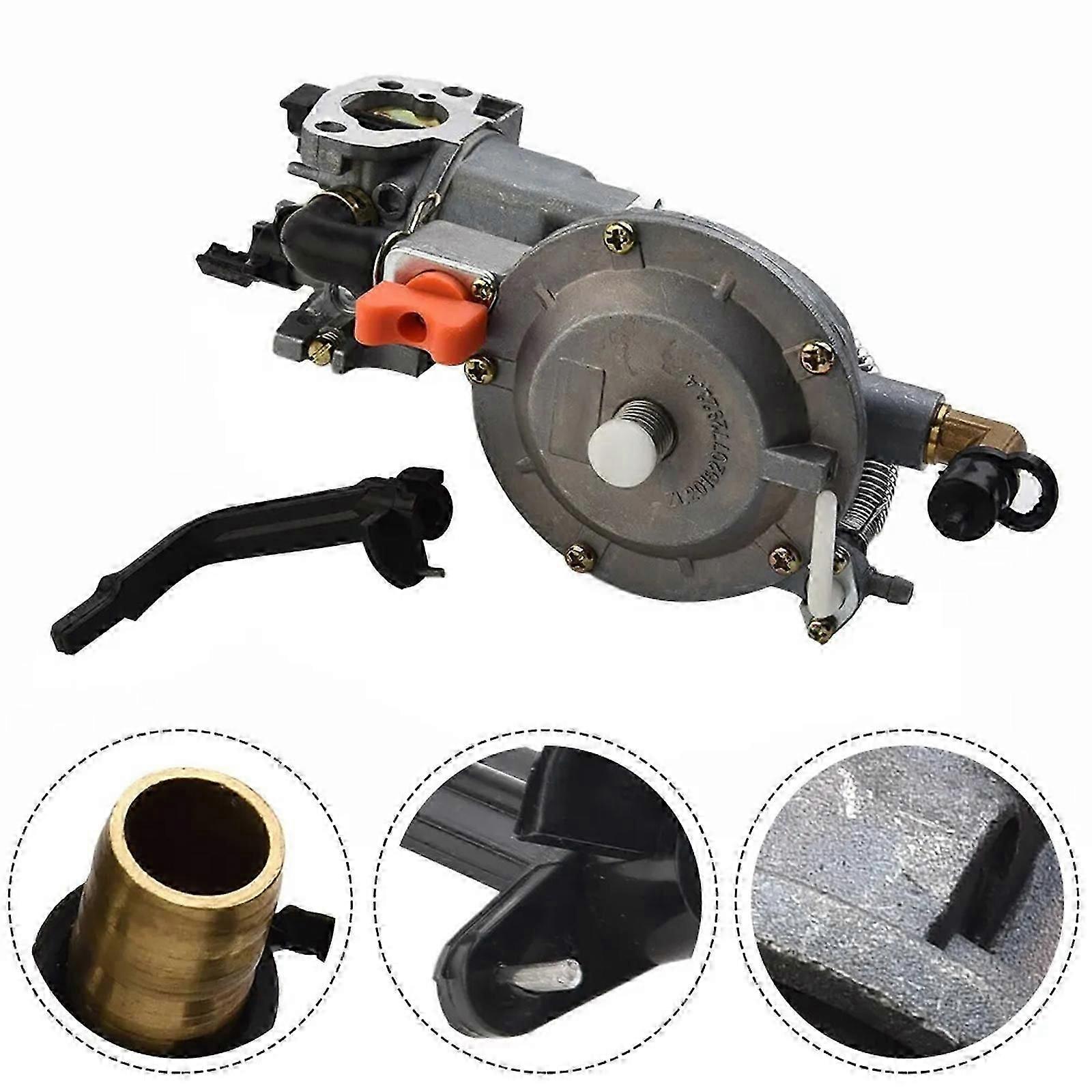 Portable Propane/CNG Conversion Kit compatible with Gasoline Generators - Easy Install, TriFuel Capability