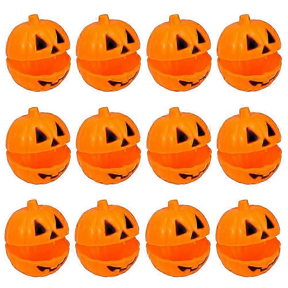 Candy Storage 24Pcs Fillable Pumpkin Candy Box Halloween Props
