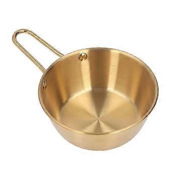 Bowl Stainless Steel Simple Design Anti Scalding Bowl with Handle for Camping Hiking
