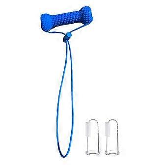 Pet Dental Toy for Teeth Cleaning in Daily Oral Care, Dog Tooth Brushing Helper with Dual-Action Chewable Design