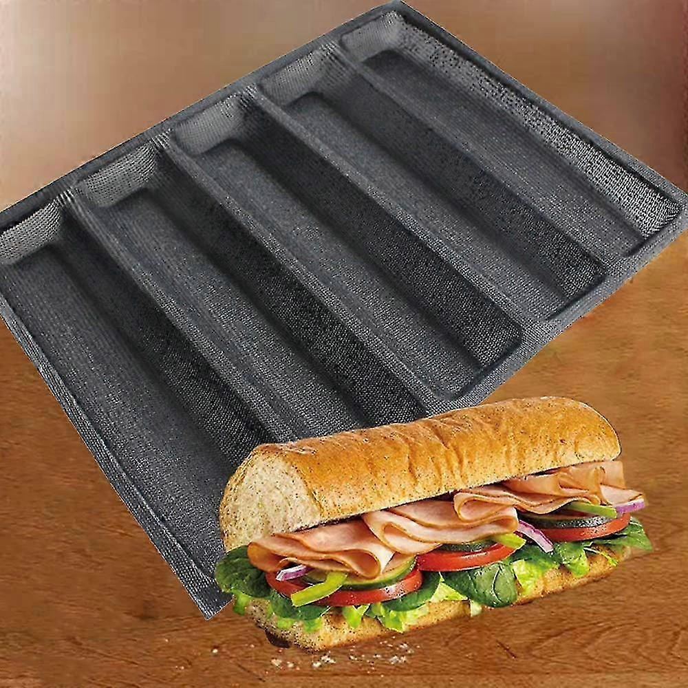 Perforated Silicone Baguette Pan