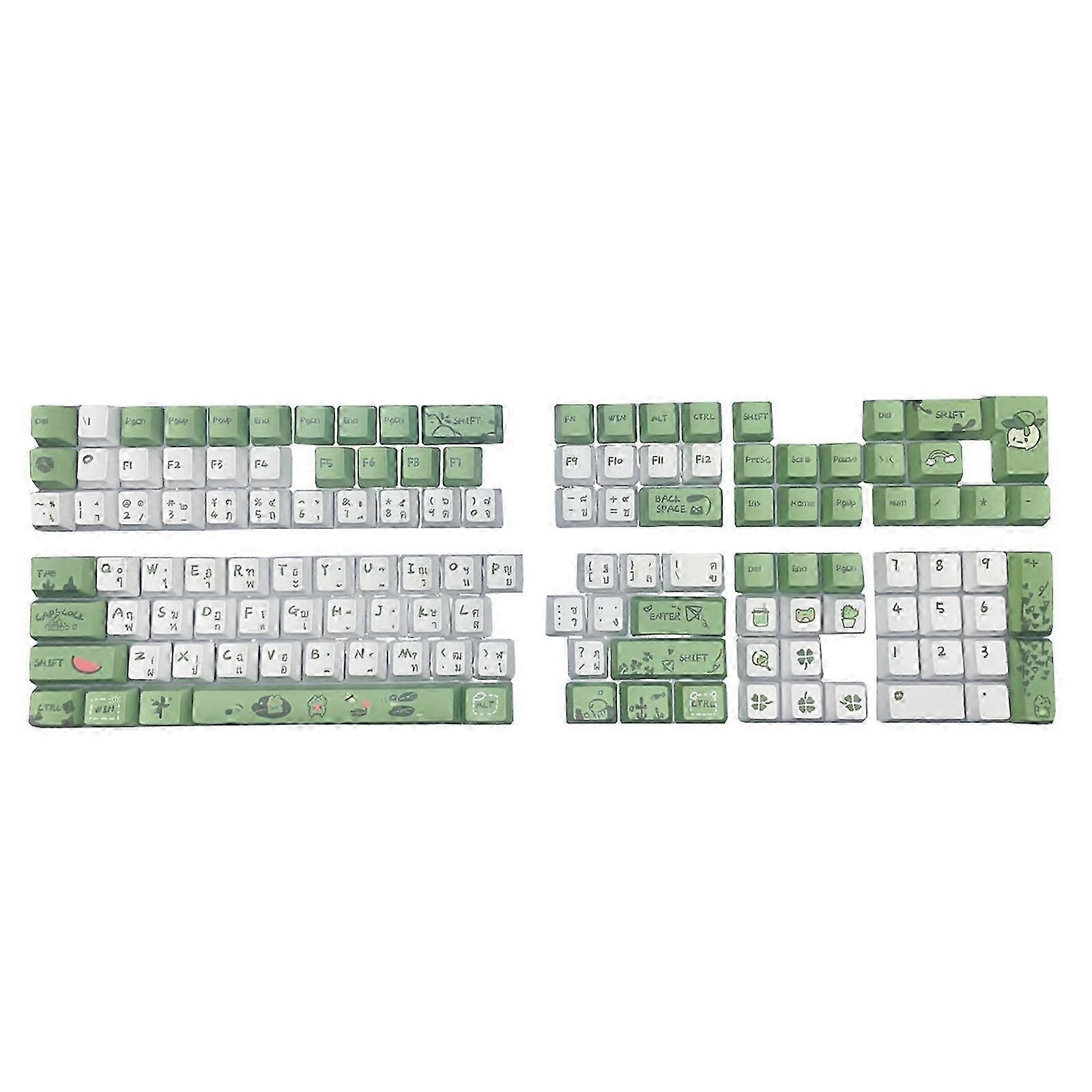 XDA OEM Thai Keycaps PBT Material