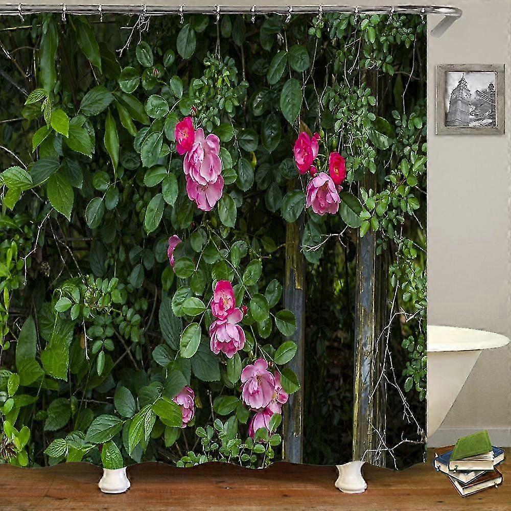 Waterproof Washable Polyester Shower Curtain