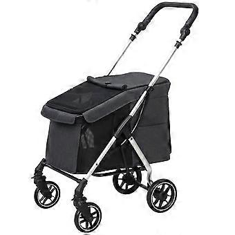 Dog stroller - Pet stroller - Animal carrier - Dog transport cart - Lightweight.